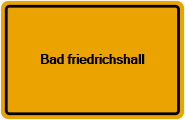 Grundbuchamt Bad Friedrichshall